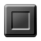 Black Square Button emoji on Samsung